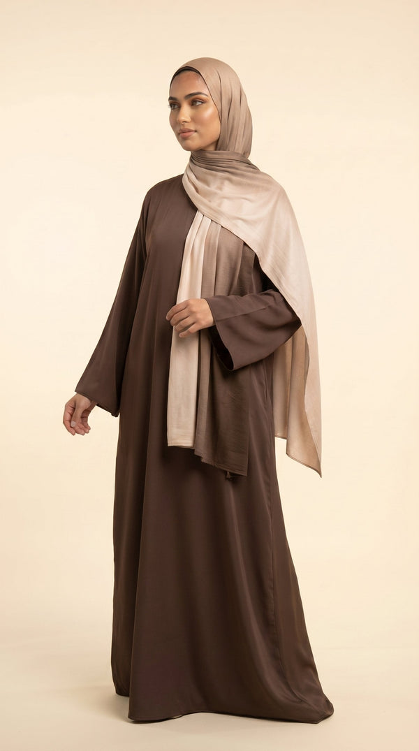 Premium Ombre Modal Hijab | Sand Beige