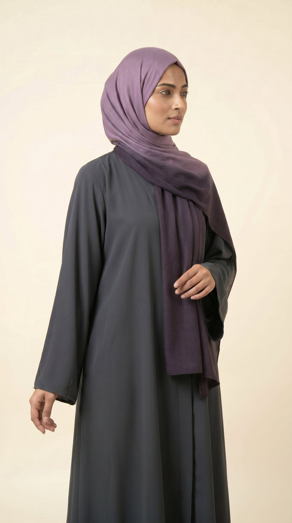 Premium Ombre Modal Hijab | Mulberry Mist