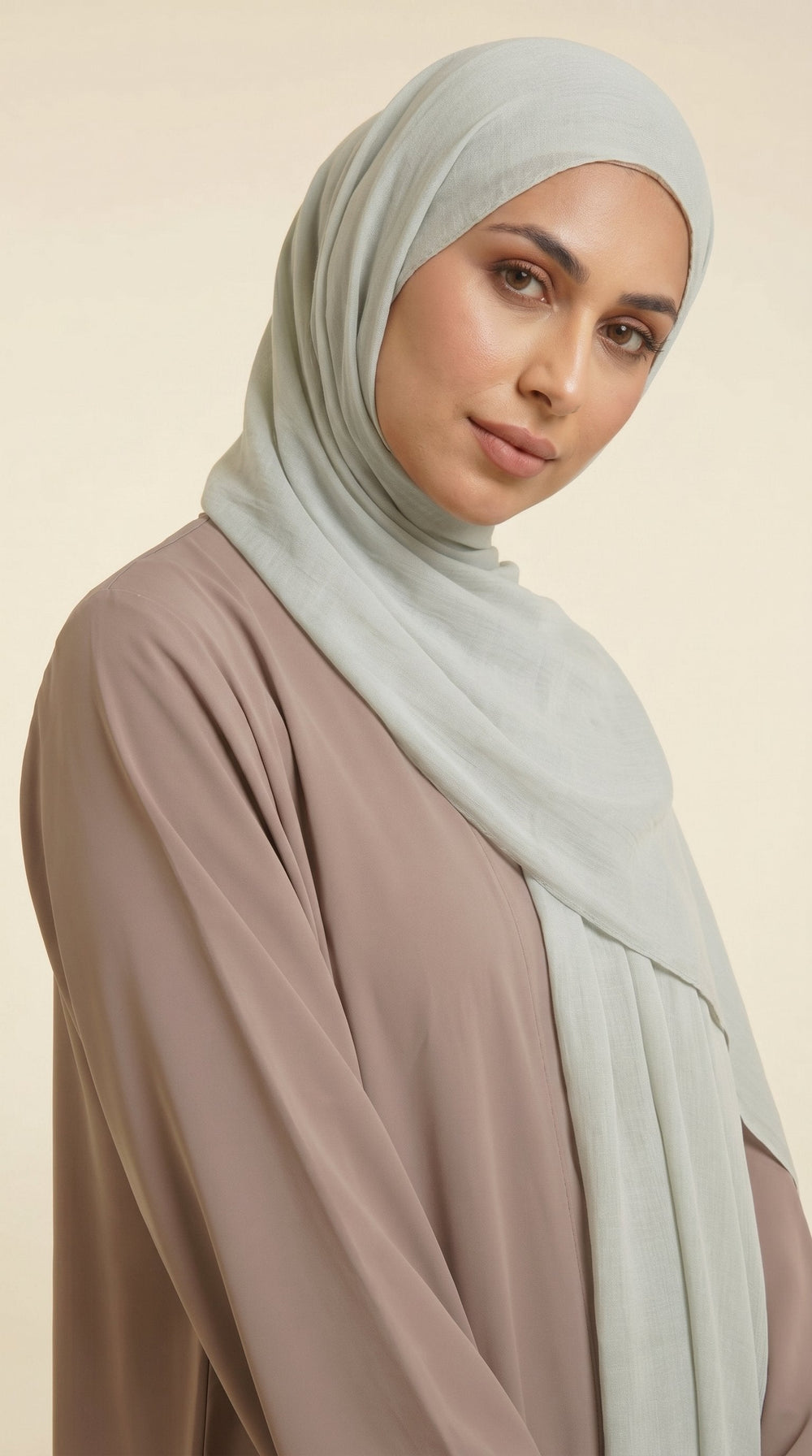 Premium Modal Rayon Hijab | Mist Grey