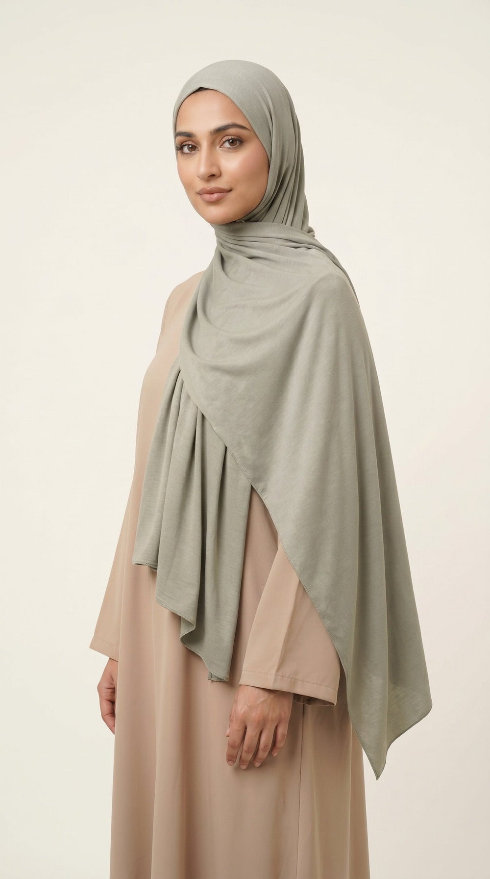 Premium Modal Rayon Hijab | Sage Green