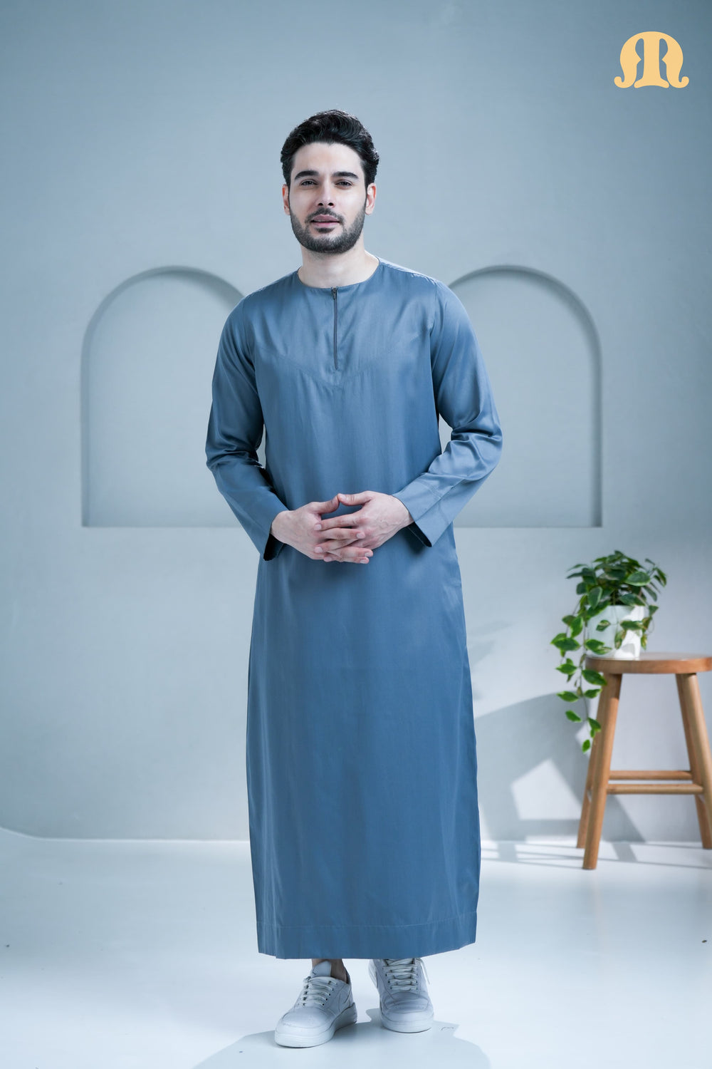 Mashroo Classics Omani Thobe D Grey