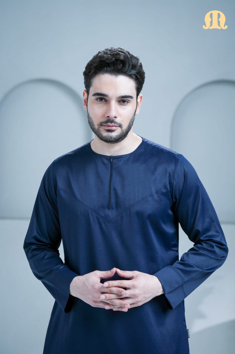 Mashroo Classics Omani Thobe Navy