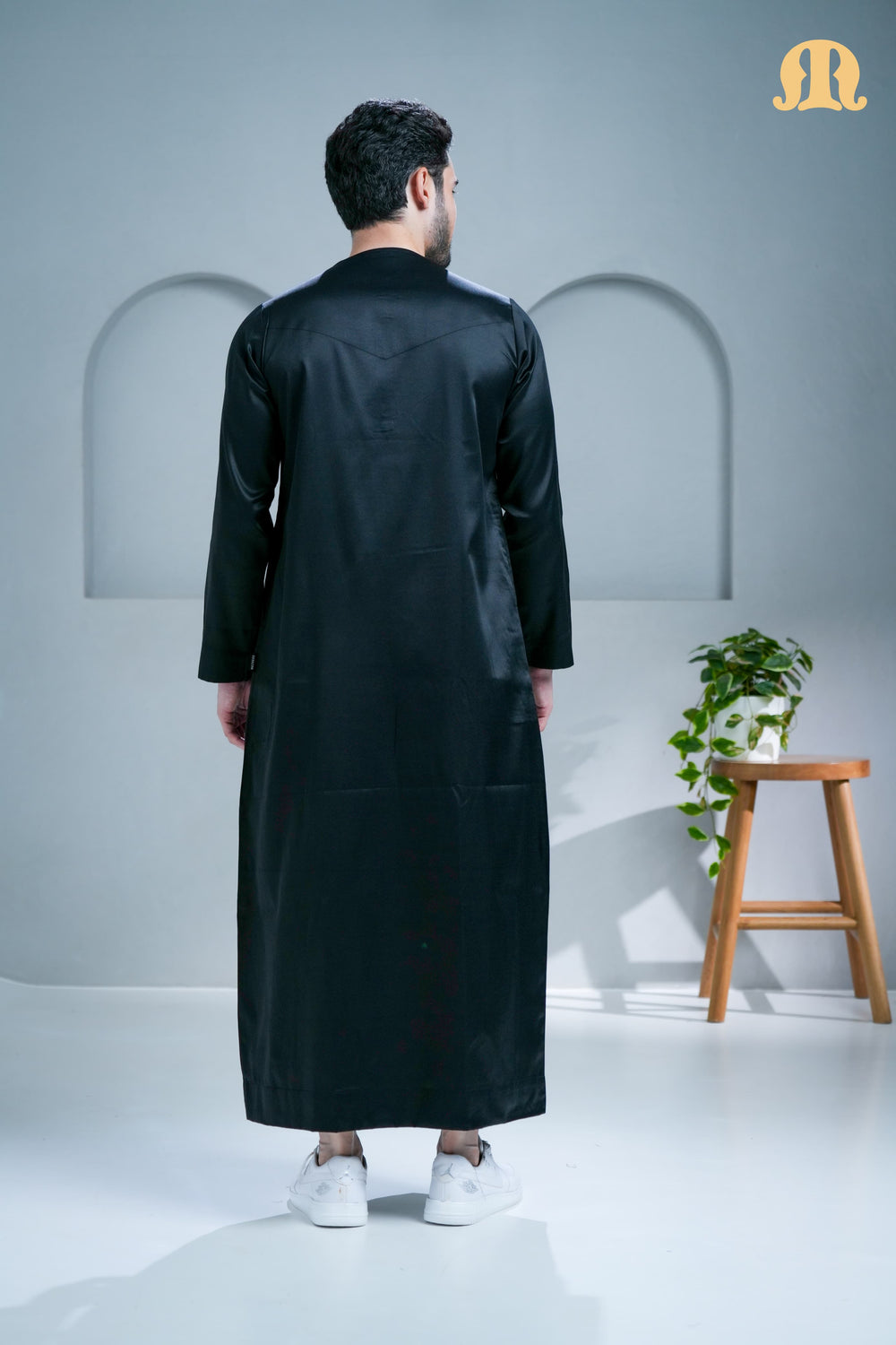 Mashroo Classics Omani Thobe Black